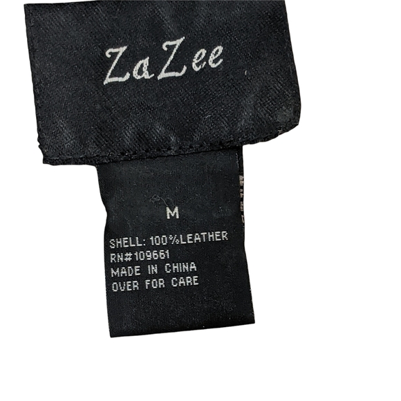 Za Zee suede leather suede jacket boho cowgirl snaps shackett Medium - Picture 3 of 8